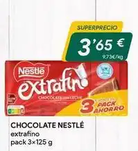 Masymas Nestlé - chocolate extrafino oferta