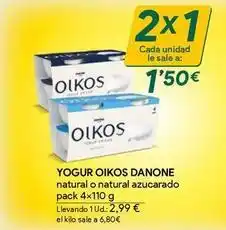 Masymas Danone - yogur oikos oferta