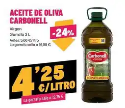 AhorraMas Carbonell - aceite de oliva oferta