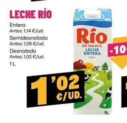 AhorraMas Rio - leche oferta