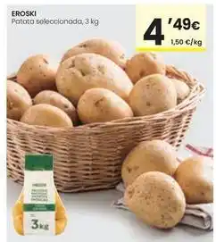 Caprabo Eroski - patata oferta
