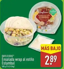 ALDI Ensalada wrap al estilo estambul oferta