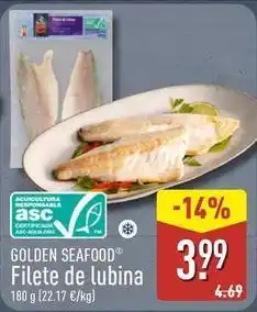ALDI Filete de lubina oferta