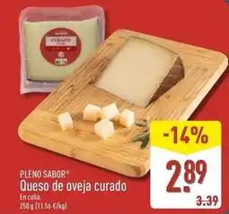 ALDI Pleno - queso de oveja curado oferta