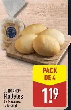 ALDI Horno de oro - molletes oferta