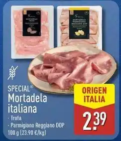 ALDI Special - mortadela italiana oferta