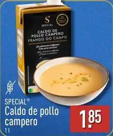 ALDI Special - caldo de pollo campero oferta