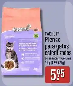 ALDI Cachet - pienso para gatos esterilizados oferta