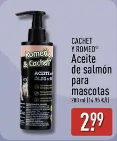 ALDI Romeo - cachet aceite de salmon para mascotas oferta