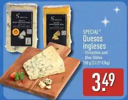 ALDI Special - quesos ingleses oferta