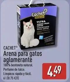 ALDI Cachet - arena para gatos aglomerante oferta
