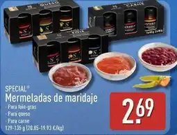 ALDI Special - mermeladas de maridaje oferta