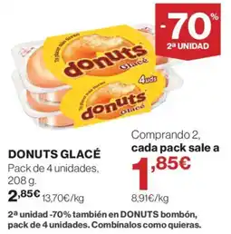 El Corte Inglés donuts glacé oferta