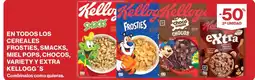 El Corte Inglés Kellogg's frosties, smacks, miel pops, chocos, variety y extra kellogg's oferta
