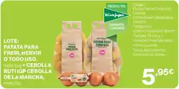 El Corte Inglés El Corte Inglés patata para freír, hervir o todo uso, cebolla buti igp cebolla de la mancha oferta