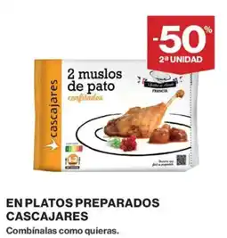 El Corte Inglés Cascajares en platos preparados oferta