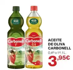 El Corte Inglés Carbonell aceite de oliva oferta