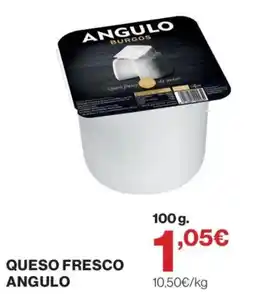 El Corte Inglés Angulo queso fresco oferta