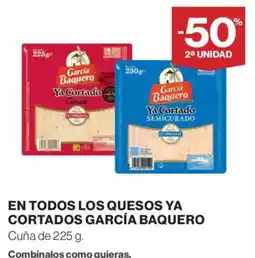 El Corte Inglés García Baquero ya cortado oferta