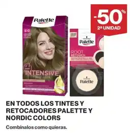 El Corte Inglés Palette tinte y retocador oferta