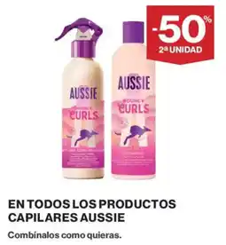 El Corte Inglés Aussie los productos capilares oferta