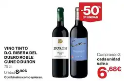El Corte Inglés Cune o Duron oferta