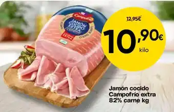Campofrío jamón cocido extra
