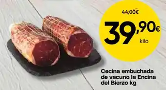 Cecina embuchada de vacuno la Encina del Bierzo