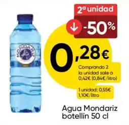 FROIZ Agua Mondariz botellín oferta
