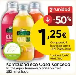 FROIZ Kombucha eco Casa Xanceda oferta