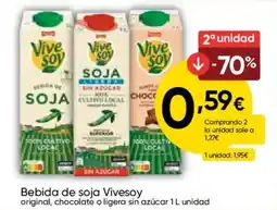 FROIZ Vivesoy bebida de soja oferta