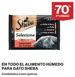El Corte Inglés Sheba selezione en salsa selección de carnes oferta