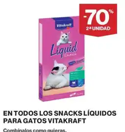 El Corte Inglés Vitakraft liquid snack oferta