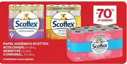 El Corte Inglés Scottex papel higiénico oferta