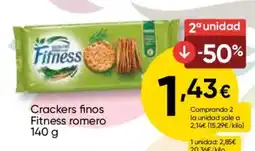 FROIZ Fitness crackers finos romero oferta