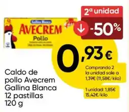 FROIZ Avecrem pollo oferta