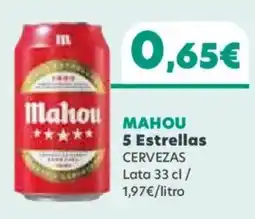 FROIZ Mahou 5 Estrellas oferta