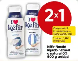 FROIZ Kéfir Nestlé líquido natural o natural 0% oferta