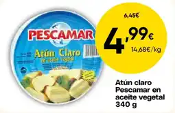 FROIZ Pescamar atún claro en aceite vegetal oferta