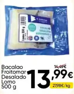 FROIZ Bacalao Froitomar Desalado Lomo oferta