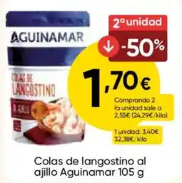 FROIZ Aguinamar colas de langostino al ajillo oferta