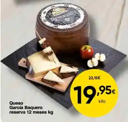 FROIZ Queso García Baquero reserva 12 meses oferta