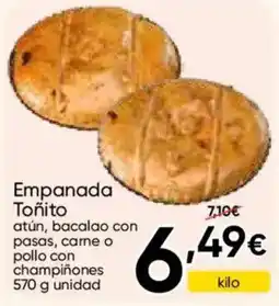 FROIZ Empanada Toñito oferta