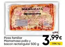 FROIZ Mamamasa pizza familiar pollo y bacon rectangular oferta