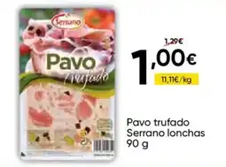 FROIZ Serrano Pavo trufado oferta