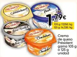 FROIZ President crema de queso oferta