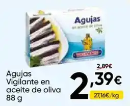 FROIZ Agujas Vigilante en aceite de oliva oferta
