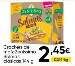 FROIZ Zenissimo crackers de maíz salmas clásicas oferta