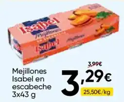 FROIZ Isabel mejillones en escabeche oferta