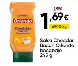FROIZ Orlando salsa cheddar bacon bocabajo oferta